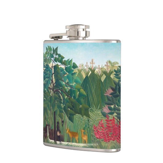 Henri Rousseau - De waterval Heupfles (Links)