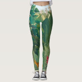 Henri Rousseau - De waterval Leggings (Voorkant)