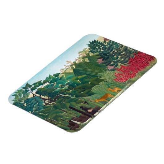 Henri Rousseau - De waterval Magneet (Linkerzijde)