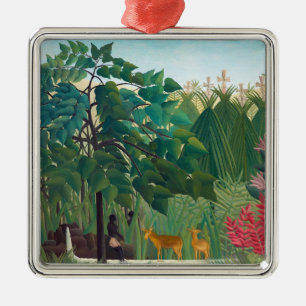 Henri Rousseau - De Waterval Metalen Ornament