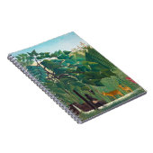 Henri Rousseau - De waterval Notitieboek (Rechterzijde)