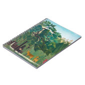 Henri Rousseau - De waterval Notitieboek (Linkerzijde)