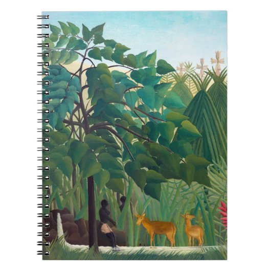 Henri Rousseau - De waterval Notitieboek (Voorkant)