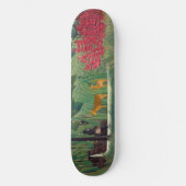 Henri Rousseau - De waterval Persoonlijk Skateboard (Voorkant)