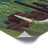 Henri Rousseau - De waterval Poster (Hoek)