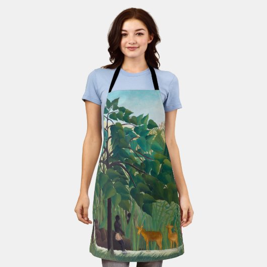 Henri Rousseau - De waterval Schort (Gedragen)