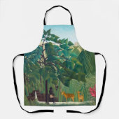 Henri Rousseau - De waterval Schort (Voorkant)