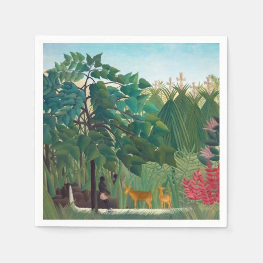 Henri Rousseau - De waterval Servet (Voorkant)