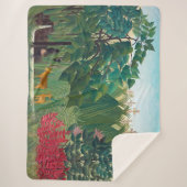 Henri Rousseau - De waterval Sherpa Deken (Voorkant)