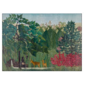 Henri Rousseau - De waterval Snijplank (Voorkant)