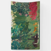 Henri Rousseau - De waterval Spandoek (Verticaal)