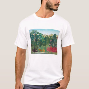Henri Rousseau - De waterval T-shirt