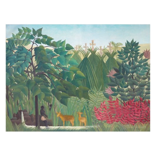 Henri Rousseau - De waterval Tafelkleed (Voorkant (Horizontaal))