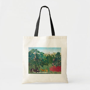 Henri Rousseau - De waterval Tote Bag