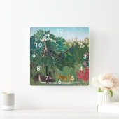 Henri Rousseau - De waterval Vierkante Klok (Huis)