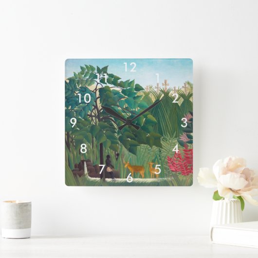 Henri Rousseau - De waterval Vierkante Klok (Huis)