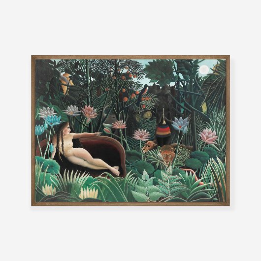 Henri Rousseau Dream 1910 Art Exhibition Poster