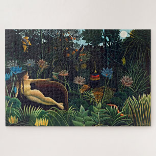 Henri Rousseau Droom Jungle Kunst Legpuzzel