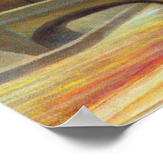 Henri Rousseau Eiffeltoren op het Poster (Hoek)