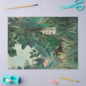 Henri Rousseau | Equatoriaal Oerwoud (1909) Tissuepapier (Craft)