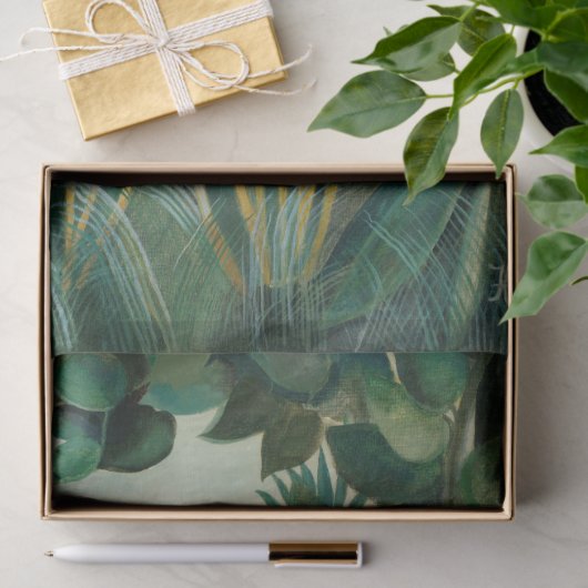 Henri Rousseau | Equatoriaal Oerwoud (1909) Tissuepapier (Geschenk)