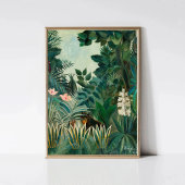Henri Rousseau, Equatoriaal Oerwoud |  Tropen Poster