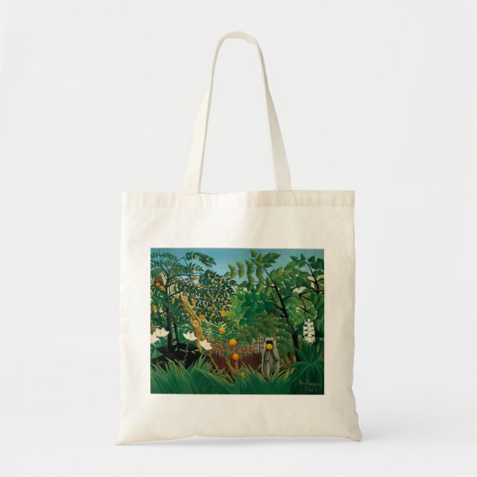 Henri Rousseau Exotic Landscape Canvas tas (Voorkant)
