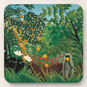 Henri Rousseau Exotic Landscape Onderzetters