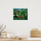 Henri Rousseau Exotic Landscape Poster (Keuken)