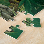 Henri Rousseau Exotic Landscape Puzzle Legpuzzel (Zijkant)