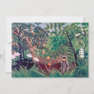 Henri Rousseau - Exotisch Landschap Bedankkaart