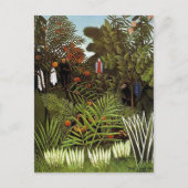 Henri Rousseau - Exotisch landschap Briefkaart (Voorkant)