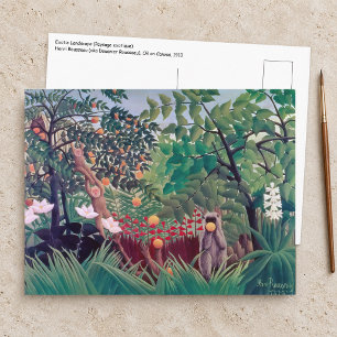 Henri Rousseau - Exotisch Landschap Briefkaart