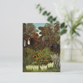 Henri Rousseau - Exotisch landschap Briefkaart (Staand voorkant)