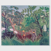 Henri Rousseau - Exotisch Landschap Cadeaupapier (Vlak)