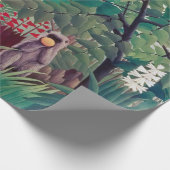Henri Rousseau - Exotisch Landschap Cadeaupapier (Hoek)