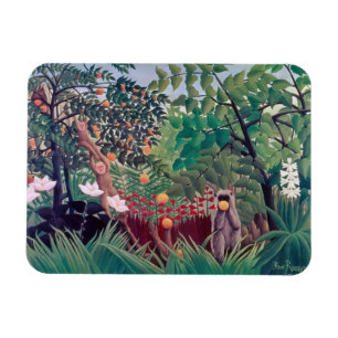 Henri Rousseau - Exotisch Landschap Magneet