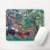 Henri Rousseau - Exotisch Landschap Muismat (Met muis)