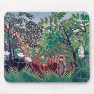 Henri Rousseau - Exotisch Landschap Muismat
