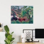 Henri Rousseau - Exotisch Landschap Poster (Thuiskantoor)