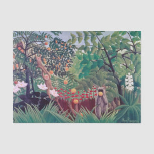 Henri Rousseau - Exotisch Landschap Tissuepapier
