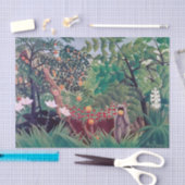 Henri Rousseau - Exotisch Landschap Tissuepapier (Craft)