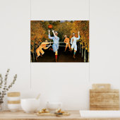 Henri Rousseau - Football Players Poster (Keuken)