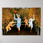 Henri Rousseau - Football Players Poster (Voorkant)