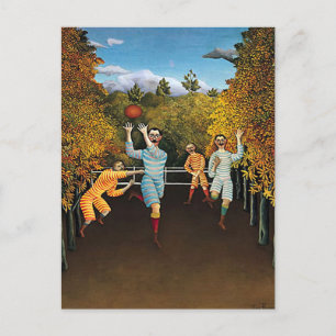 Henri Rousseau - Footballs spelers Briefkaart