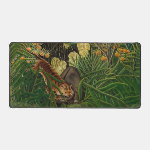 Henri Rousseau - Gevecht tussen Tijger en Buffel Bureaumat