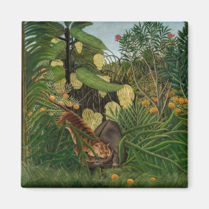 Henri Rousseau - Gevecht tussen Tijger en Buffel Magneet