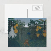 Henri Rousseau - Herstel van de leeuw Briefkaart (Voorkant / Achterkant)