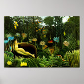 Henri Rousseau Het Dream Poster (Voorkant)