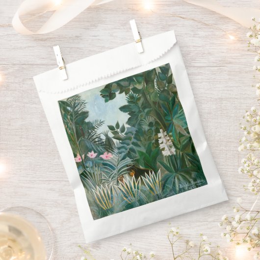 Henri Rousseau - Het Equatoriaal Oerwoud Bedankzakje (Geknipt)
